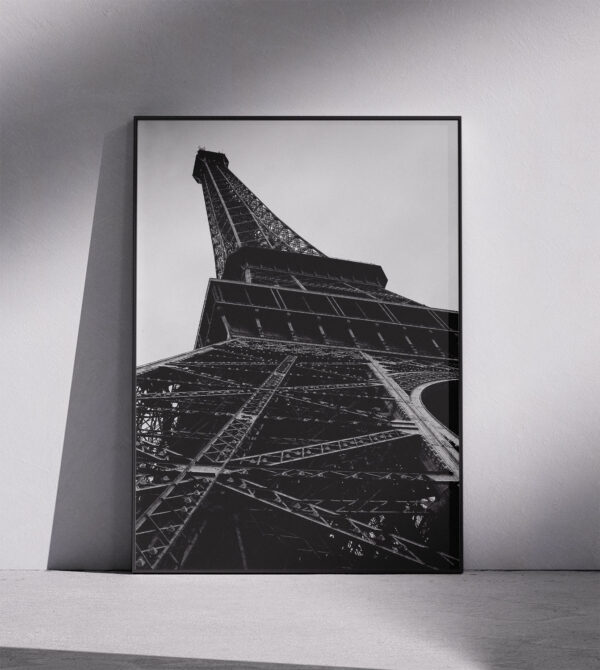 Tour Eiffel external / B&W