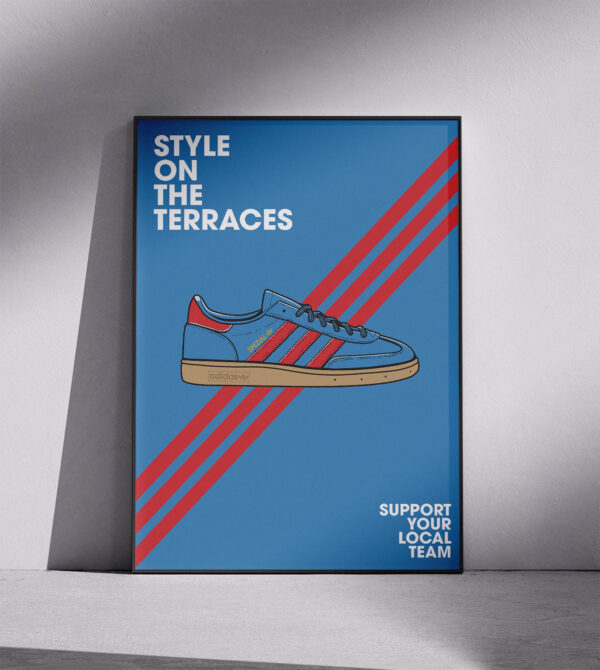 Poster Adidas Spezial Red & Blue