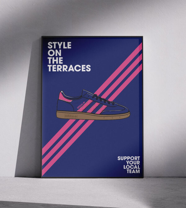 Poster adidas spezial purple & lucid pink