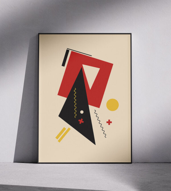 poster Futurismo arte astratta moderna